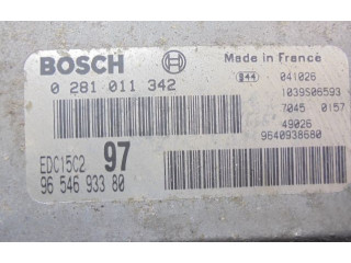 Блок управления двигателем Блок управления 9654693380, 9654693380   Peugeot Expert