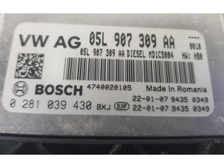 Блок управления двигателя 05L907309AA, 05L907309AA   Skoda Octavia Mk4
