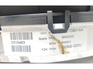 Přístrojová deska Volvo XC70 2010