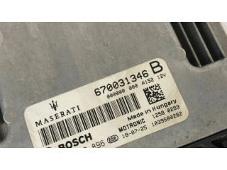 Комплект блоков управления 670031346B, 1039S80282   Maserati Levante