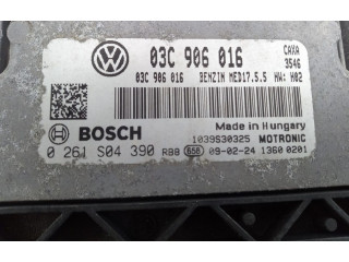 Блок управления впрыском 03C906016, 0261S04390   Volkswagen Golf Plus