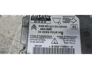 Блок подушек безопасности 9653190880, CENTRALITAAIRBAG   Citroen Berlingo