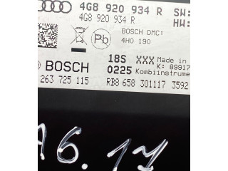 Панель приборов 4G8920934R, 263725115   Audi A6 S6 C7 4G       