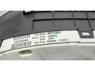 Панель приборов 8673262, 8673802   Volvo S80       