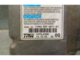 Блок подушек безопасности 77960SEFG811M1, 77960SEFG811M1 Honda Accord