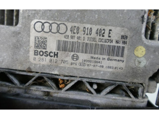 Блок управления двигателем Блок управления 4E0910402E Audi A8 S8 D3 4E