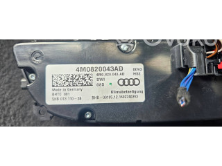 Блок управления климат-контролем 4M0820043AD, 5HB01311034   Audi SQ7