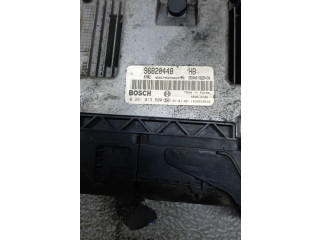 Блок управления двигателем Блок управления Chevrolet Nubira