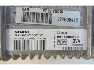 Блок управления коробкой передач 9645969580, 9645969580   Citroen C5