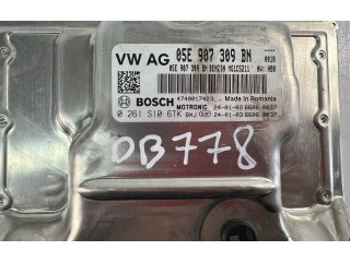 Поршень Блок управления двигателем ECU 05E907309BN, 0261S106TK Audi Q3 8U