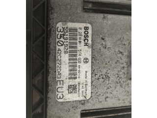 Блок управления двигателя 55191928   Fiat Idea