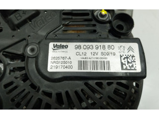 Генератор 9809391880, 9809391880 Peugeot 2008 I