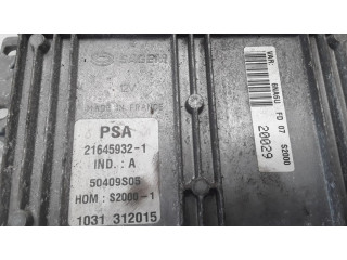 Блок управления двигателя 9643786580, 9643786680   Citroen Xsara Picasso