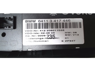 Блок управления климат-контролем 64113417446 BMW X3 E83