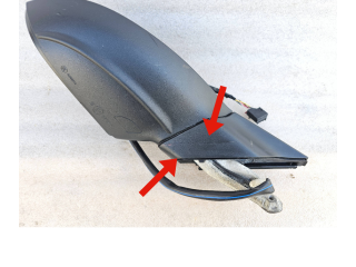 Зеркало электрическое Volkswagen Golf VII 2013 - 2019 года