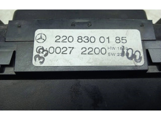 Блок управления климат-контролем 2208300185, 2208300185   Mercedes-Benz S W220