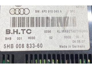 Блок управления климат-контролем 4F2820043P, 4F0910043A Audi A6 S6 C6 4F
