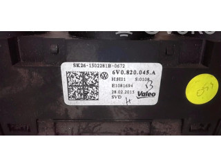 Блок управления климат-контролем 6V0820045D9B9 Skoda Fabia Mk3 (NJ)