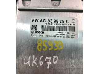 Блок управления двигателя 04E906027CL, 0261S09879 Audi Q3 8U