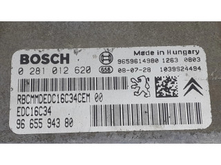 Řídící jednotka 0281012620, 965594380   Citroen Berlingo 2008