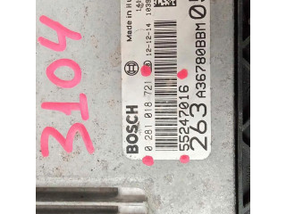 Řídící jednotka 0281018721, CENTRALITAMOTORUCE Fiat Doblo 2010