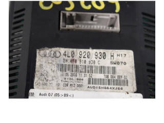 Přístrojová deska  Audi Q7 4L 2006 4L0920930H  