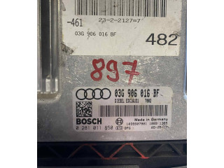 Řídící jednotka 03G906016BF, 0281011850 Audi A6 S6 C6 4F 2006