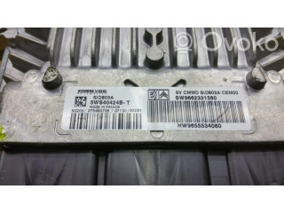 Блок управления двигателя SW9662331580, HW9655534080   Citroen C5