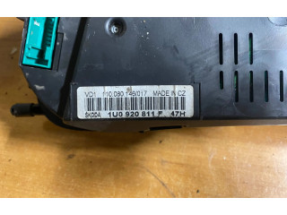 Панель приборов 1U0920811F, 110080146017 Skoda Octavia Mk1 (1U)