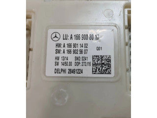 Блок управления A1669008017, A1669025607   Mercedes-Benz ML W166