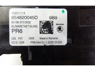 Блок управления климат-контролем 654820045D   Skoda Scala