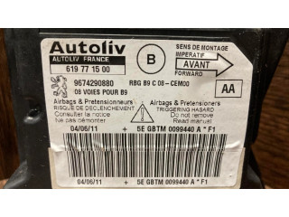 Блок подушек безопасности 9674290880, 619771500   Citroen Berlingo