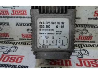 Блок управления двигателя A0255453232 Mercedes-Benz A W168