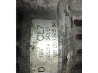 Генератор 9620332580, 12711250   Citroen Saxo      