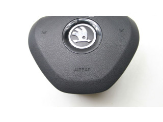 Подушка безопасности водителя 3T0880201F Skoda Octavia Mk3 (5E)