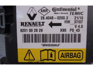 Блок подушек безопасности 8201002828, 28404802003 Dacia Sandero