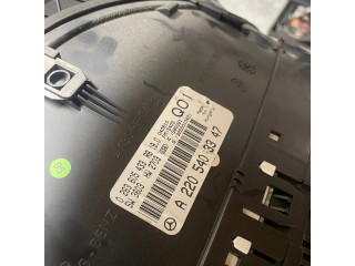 Přístrojová deska Mercedes-Benz S W220 2000 A2205403347, 0263605433