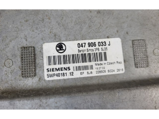 Блок управления двигателя 047906033J, 6Q2937049C   Skoda Fabia Mk1 (6Y)