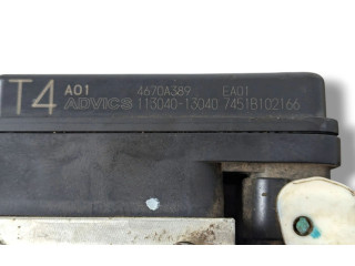 Блок АБС 113040-13040, 4670A389 Mitsubishi L200 2006 - 2014 года