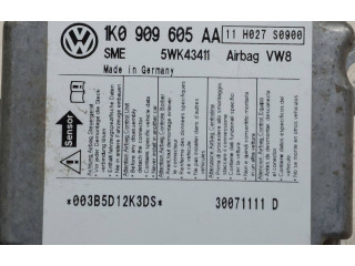 Блок подушек безопасности 1K0909605AA, 5WK43411 Skoda Octavia Mk2 (1Z)