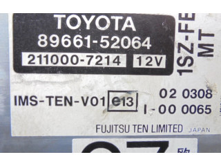 Řídící jednotka 89661-52064, 89661-52064 Toyota Yaris Verso 2000