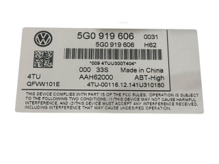 Дисплей 5G0919606, AAH62000 Volkswagen e-Golf