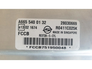 Блок управления двигателя A6655400132 SsangYong Kyron