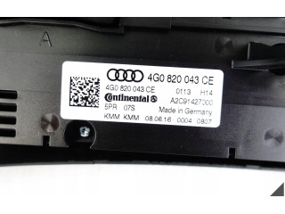 Блок управления климат-контролем 4G0820043CE, 140KW Audi A6 S6 C7 4G
