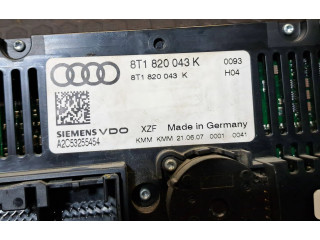 Блок управления климат-контролем 8T1820043K, 8T1820043 Audi A5 8T 8F