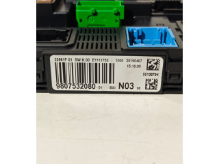 Блок комфорта 9807532080, E1111753   Peugeot 2008 I   