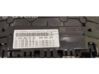 Přístrojová deska Mercedes-Benz C W205 2018 A2059006733
