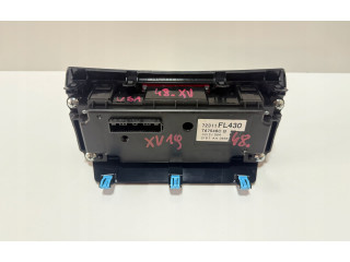 Блок управления климат-контролем 72311FL430, 72311FL430   Subaru XV II