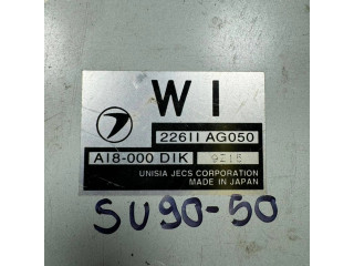 Блок управления двигателя 22611AG050, A18000D1K   Subaru Forester SF