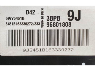 Блок управления двигателя    Chevrolet Matiz